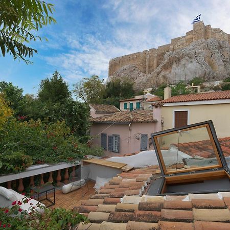 Ferienwohnung Live At The Acropolis Shadow - Under Super Scenic Anafiotika Athen Exterior foto
