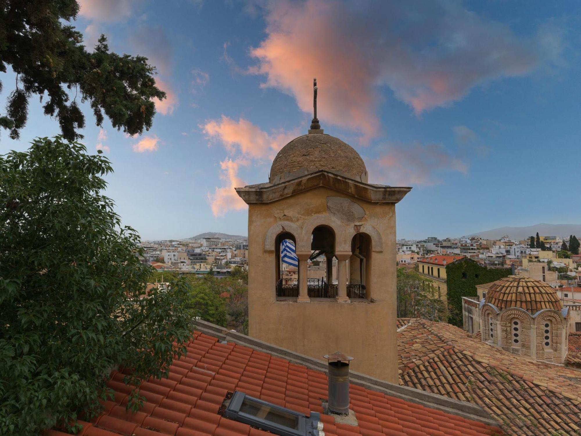 Ferienwohnung Live At The Acropolis Shadow - Under Super Scenic Anafiotika Athen Exterior foto