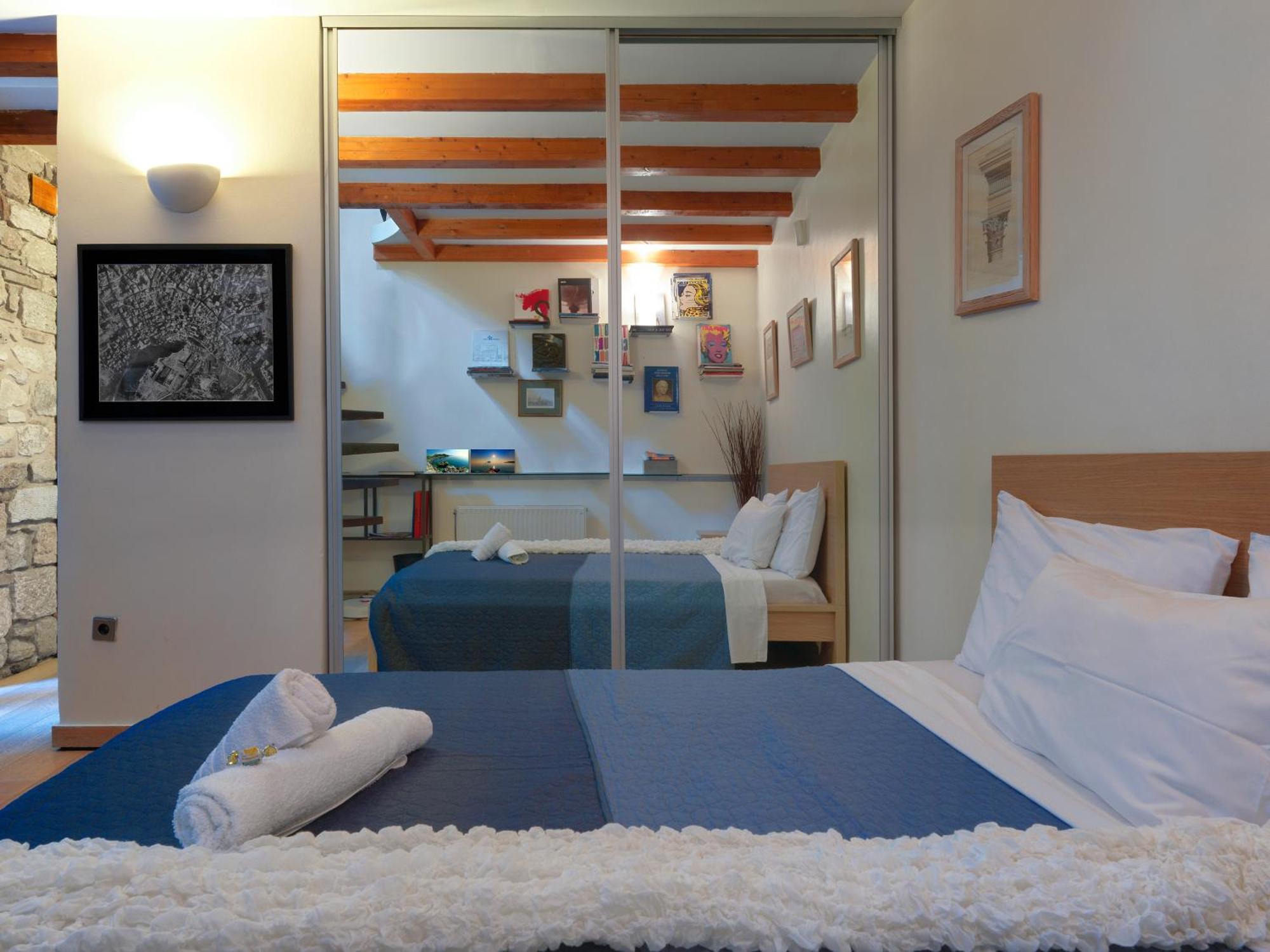 Ferienwohnung Live At The Acropolis Shadow - Under Super Scenic Anafiotika Athen Exterior foto
