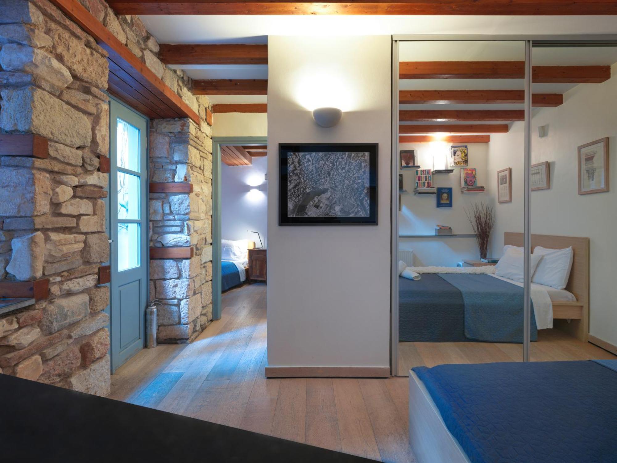 Ferienwohnung Live At The Acropolis Shadow - Under Super Scenic Anafiotika Athen Exterior foto
